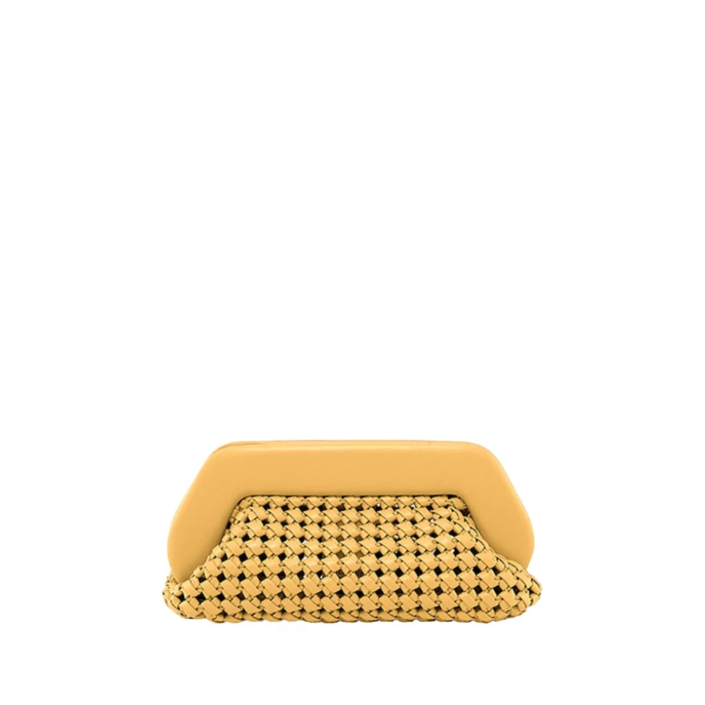 Vegansk Clutch Taske Magnetisk Lukning Italien