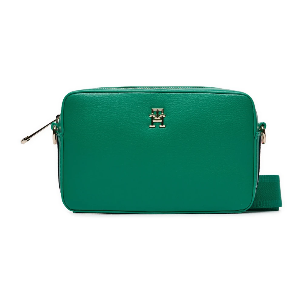 Tommy Hilfiger Groene schoudertas voor vrouwen Green Dames