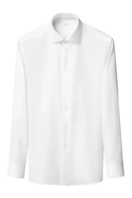 Semi Solid Cotton Lyocell Shirt