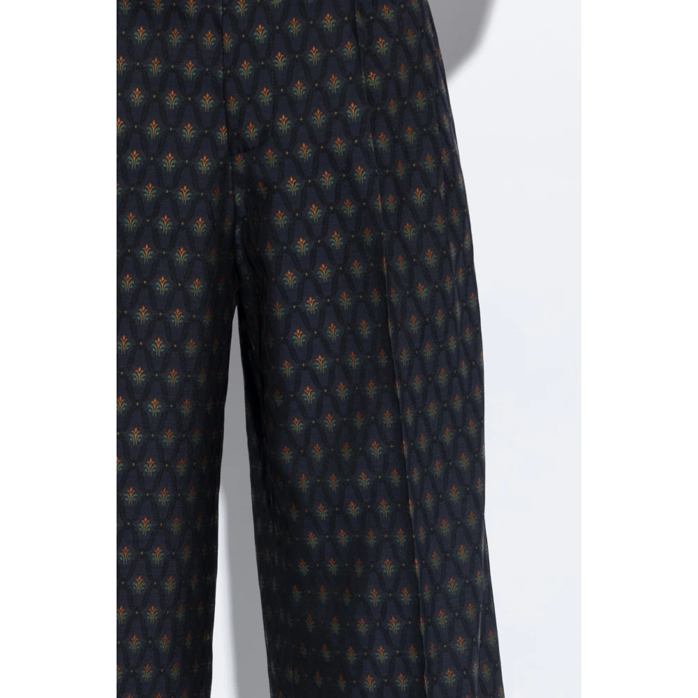 ETRO Broek met decoratief patroon Multicolor Dames