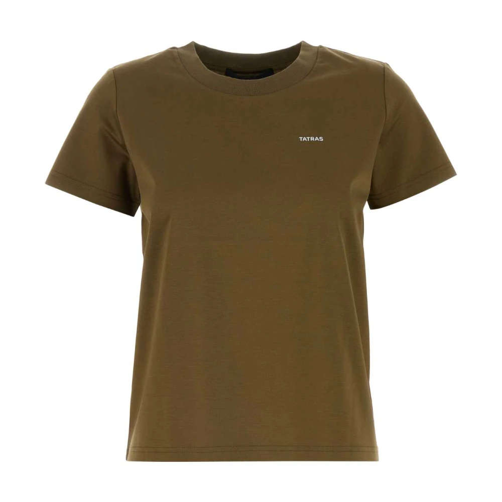 Tatras Army Green Katoenen T-shirt Green Dames