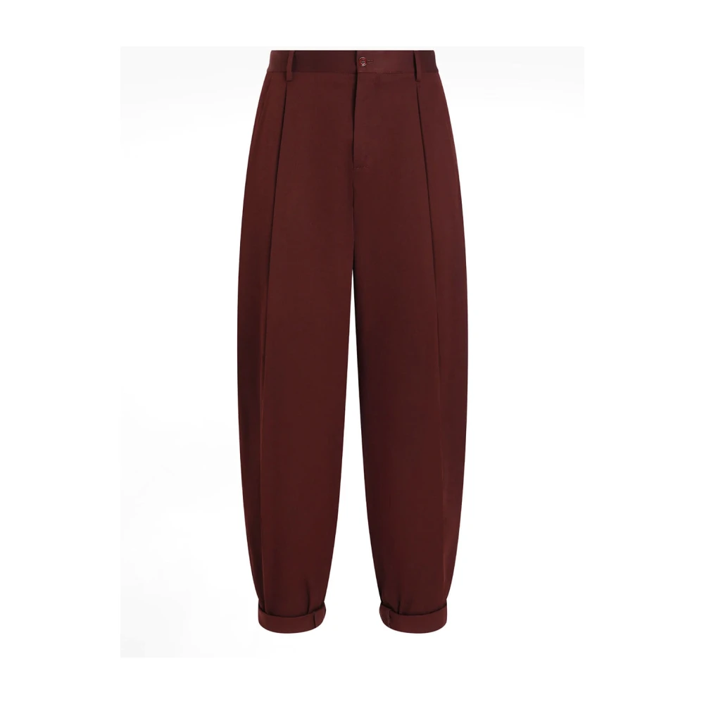 Trousers > Wide Trousers - - Dolce & Gabbana - Modalova