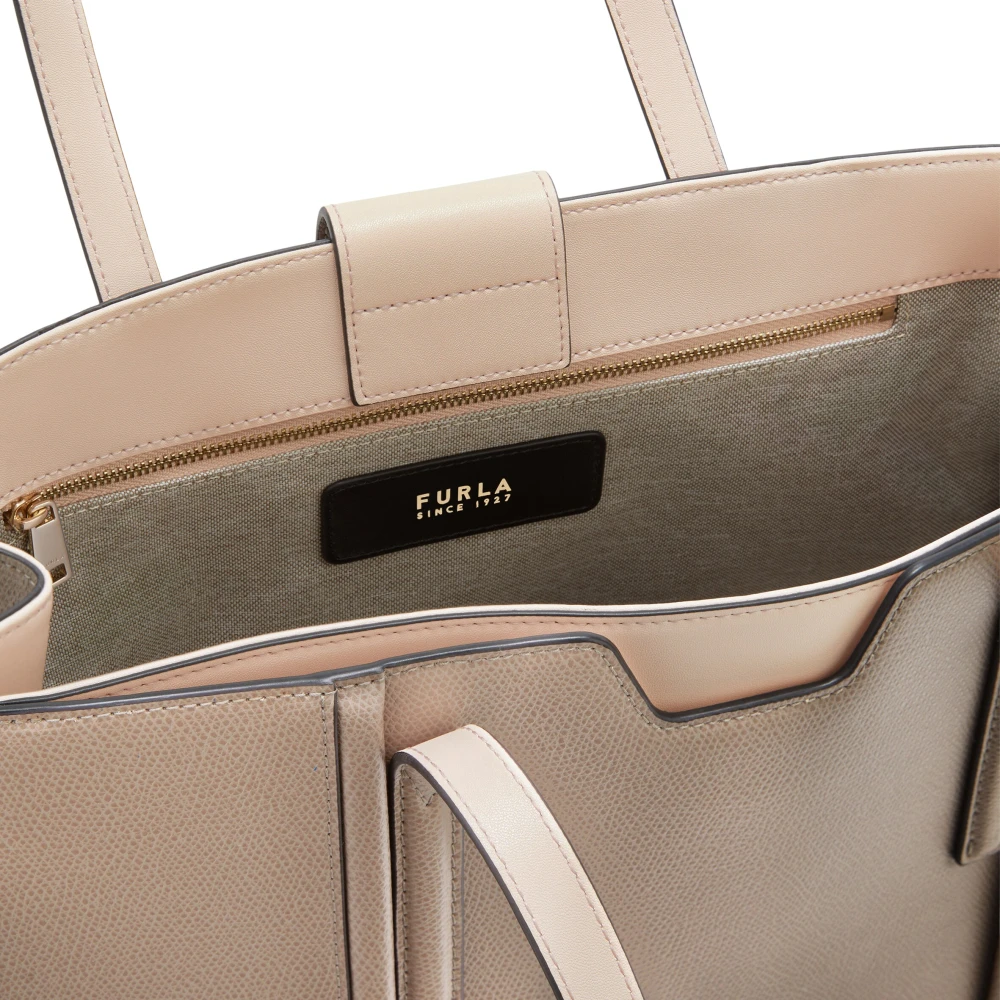 Furla Riva Tote Gray Dames