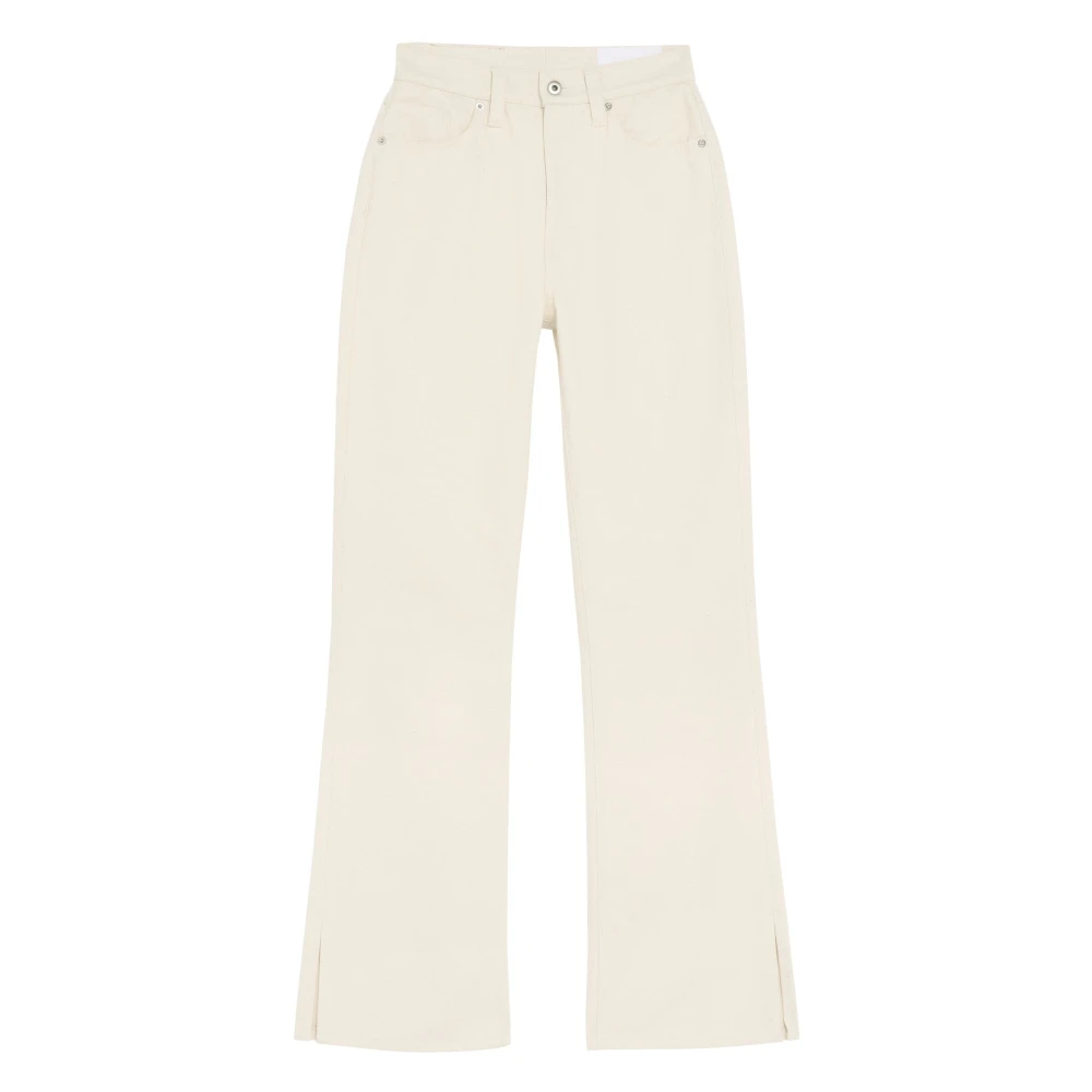 Axel Arigato Women's White Ryder Flared Jeans - Wide Jeans - W29 - Jeans
