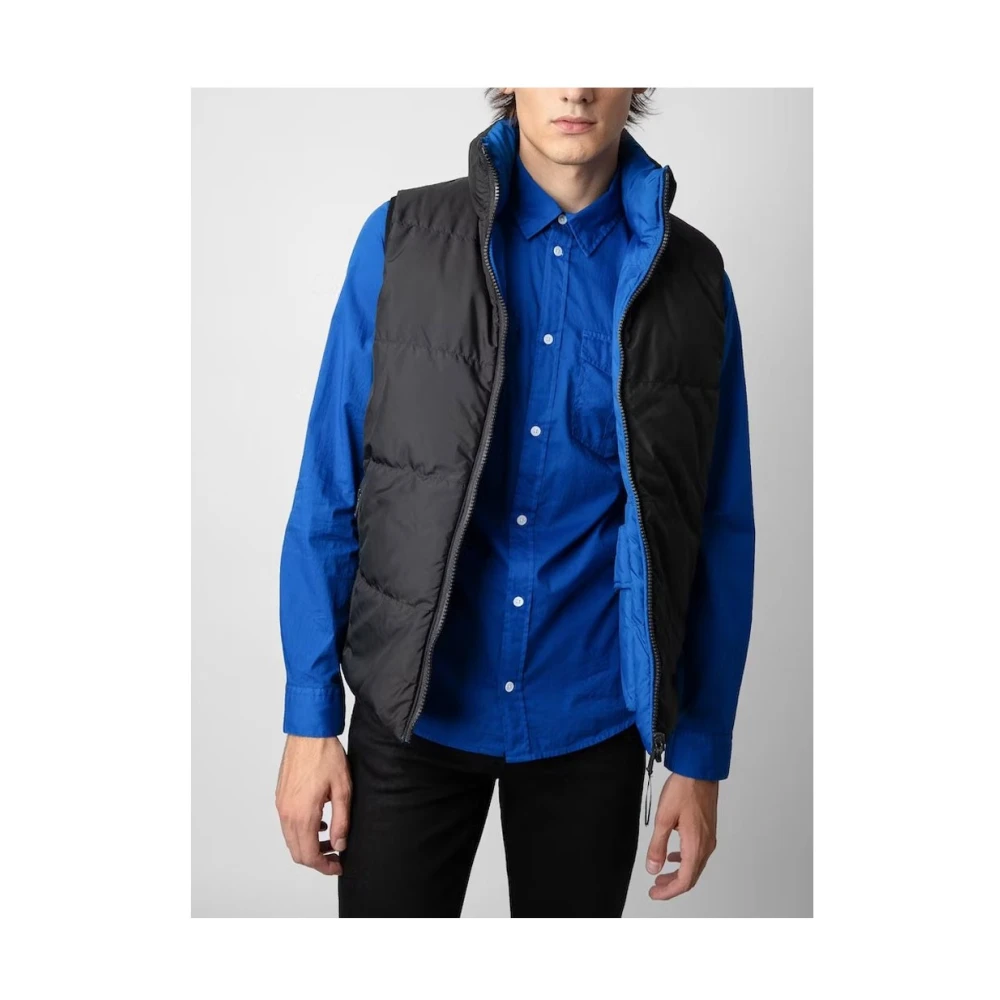 Zadig & Voltaire Stijlvolle Vest voor Mannen Blue Heren
