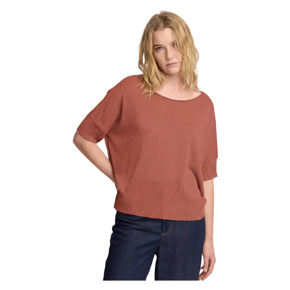 Kocca Orange Fabrice Jumper - Female - Round-Neck Knitwear - Xs - Knitwear