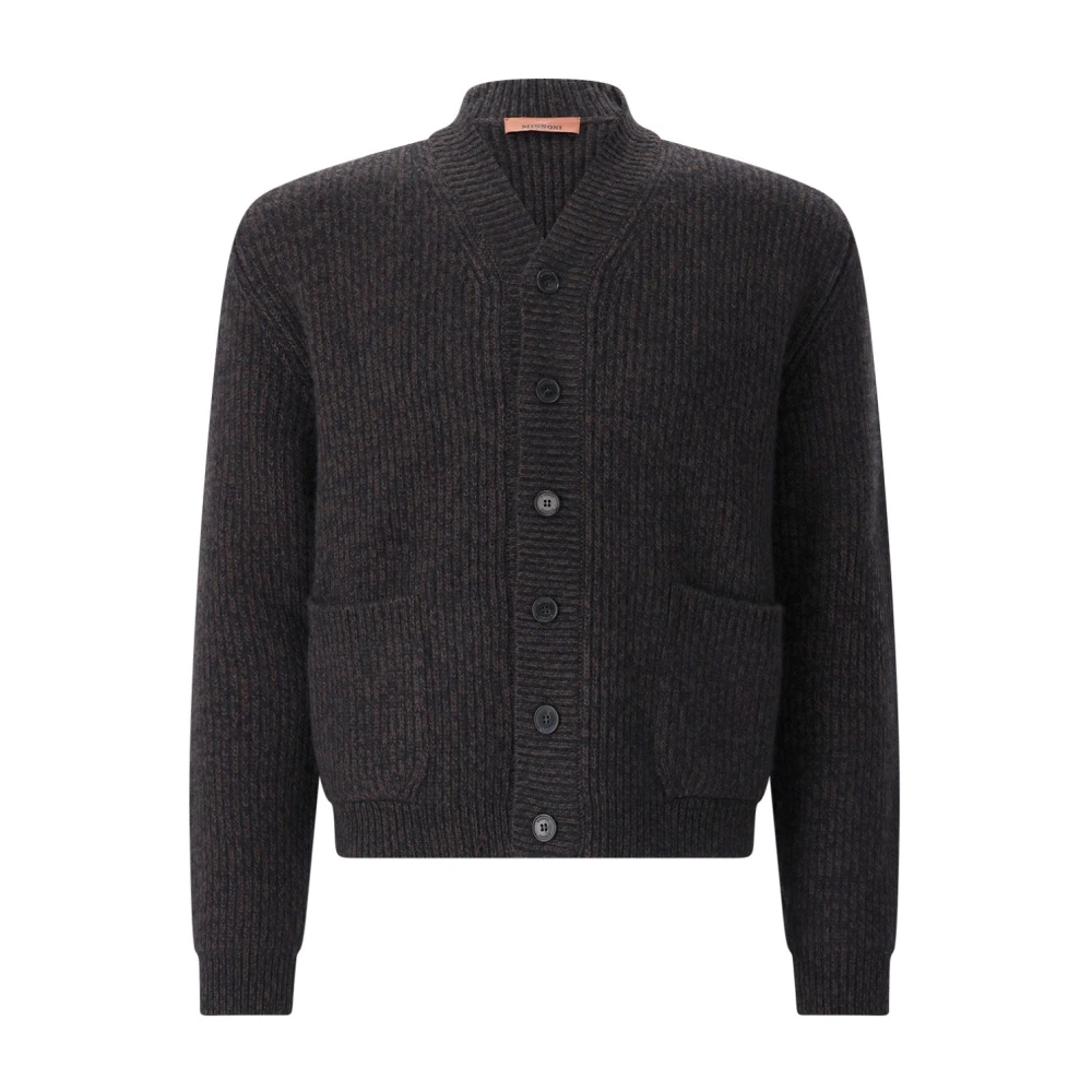 Missoni Uomo Marrone - Cardigan - Knitwear - L