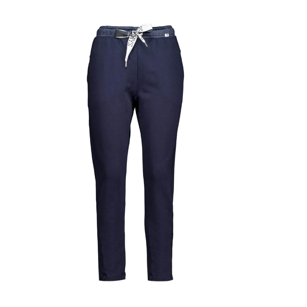 10Days Statement Jogger in Donkerblauw Blue Dames