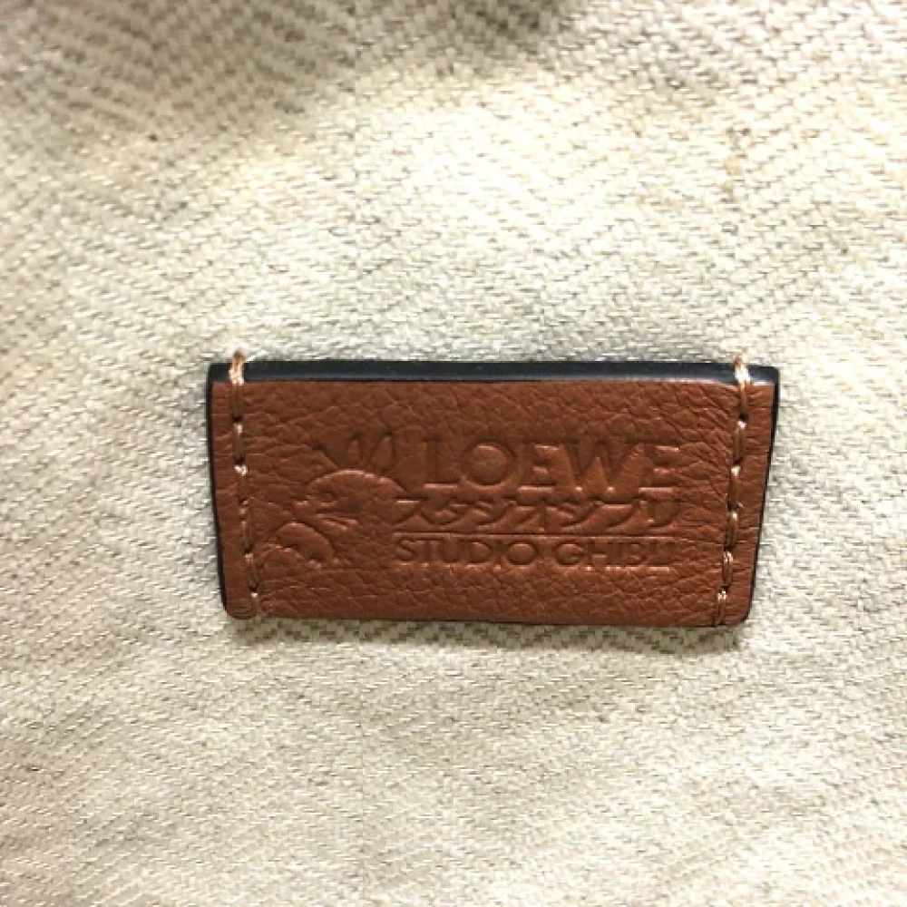 Loewe Pre-owned Fabric pouches Blue Dames