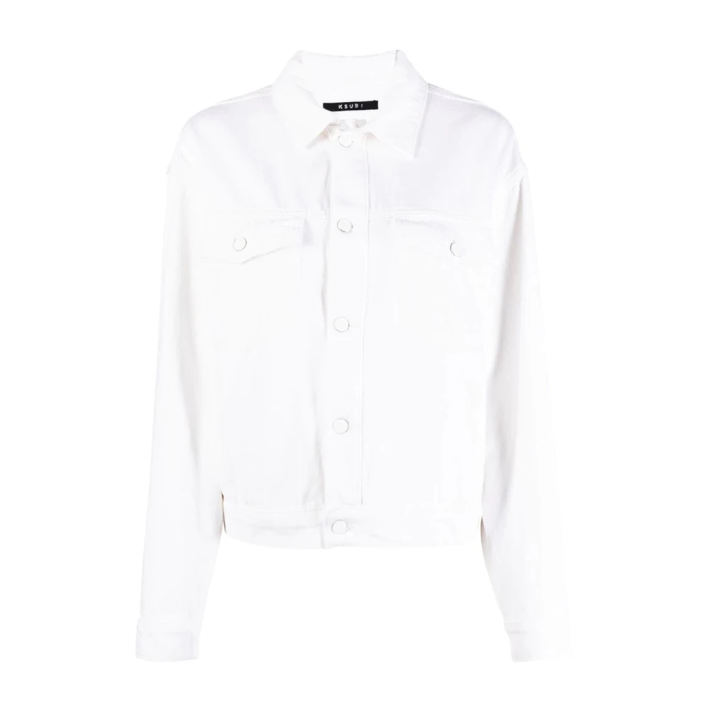 Ksubi Witte Denim New Wave Jack White Dames