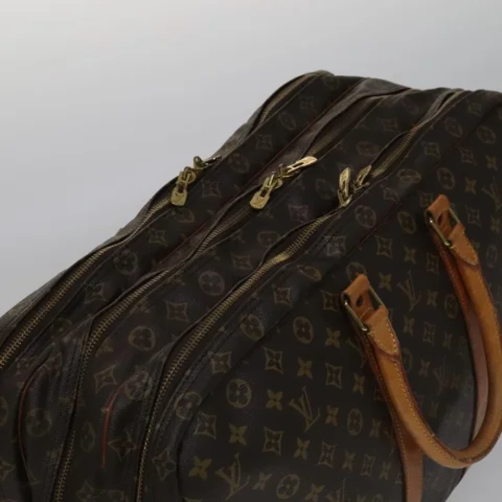 Louis Vuitton Vintage Pre-owned Canvas travel-bags Brown Dames