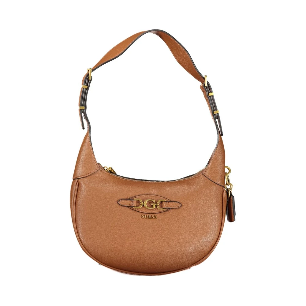 Guess Bruine Polyethyleen Handtas Brown Dames