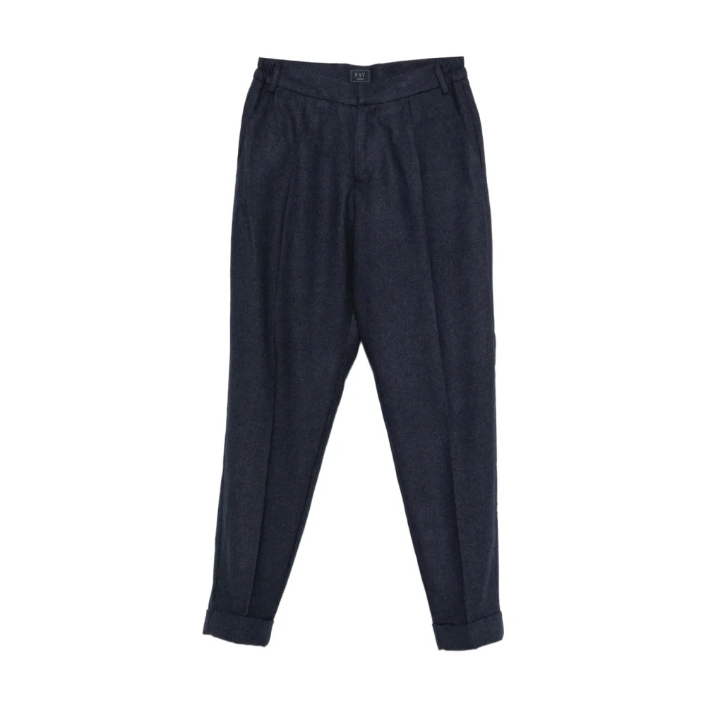Fay Boys Blue Trousers, 8 Y, Trousers