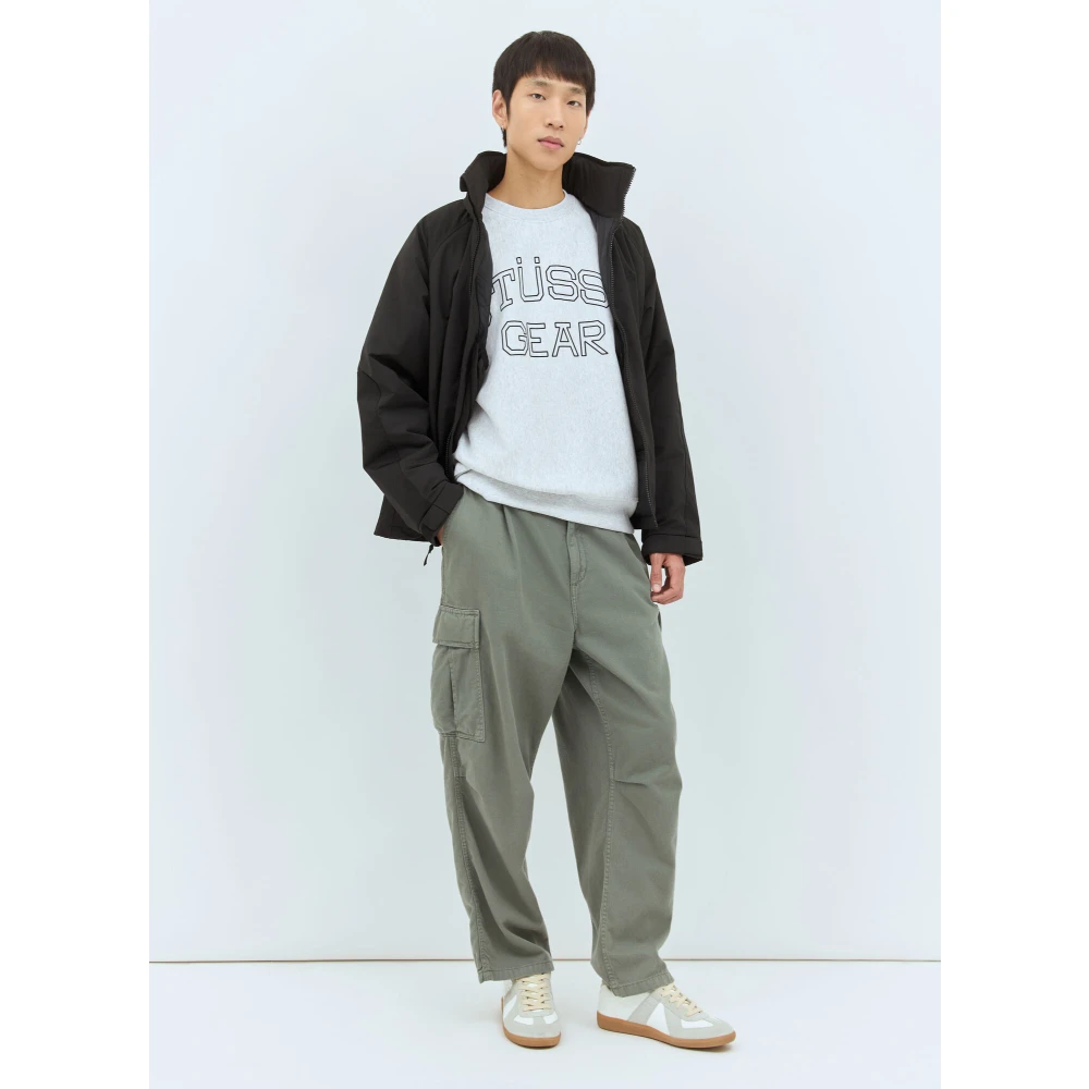 Stüssy Crewneck Sweatshirt Gray Heren
