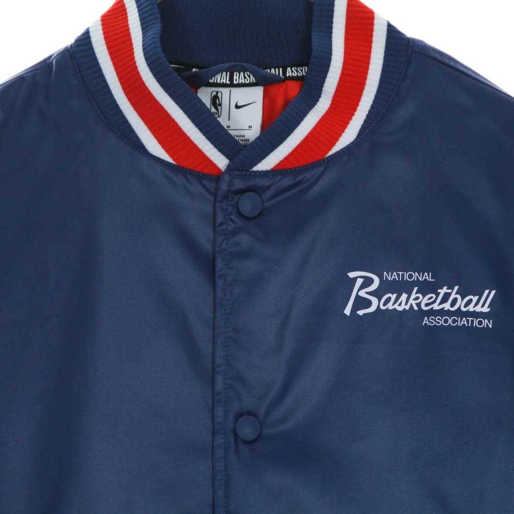 Nike Team 31 Bomberjack Courtside Blue Heren
