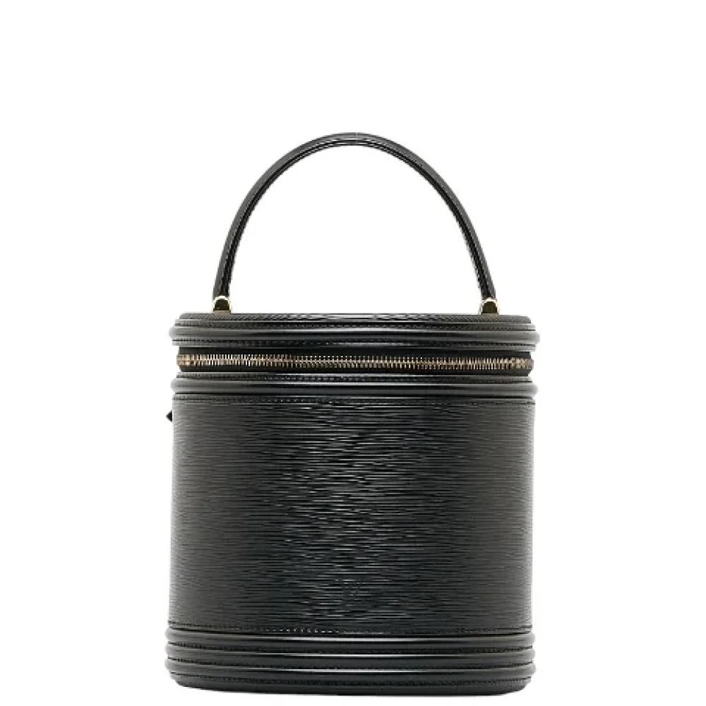 Louis Vuitton Vintage Pre-owned Leather handbags Black Dames