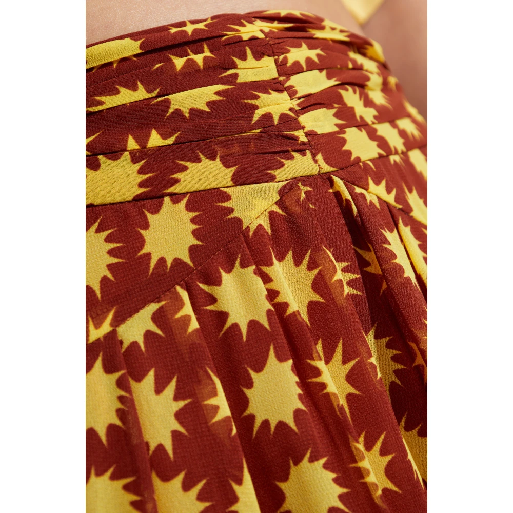 Diane Von Furstenberg Lange rok Amira Brown Dames