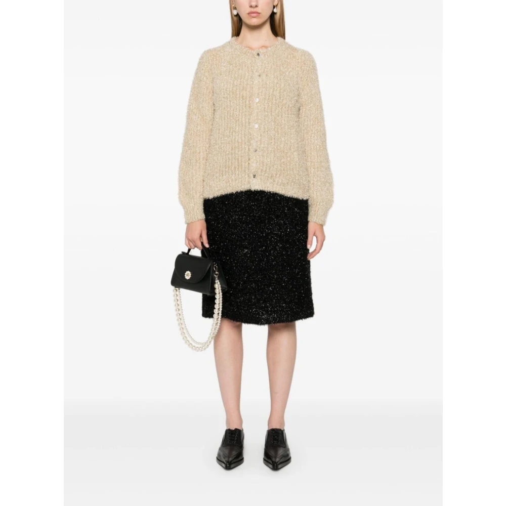 Comme des Garçons Gouden Sweater voor Stijlvolle Look Yellow Dames