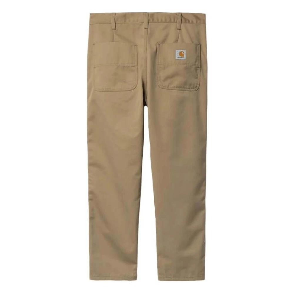 Carhartt WIP Abbot Lange broek Brown Heren