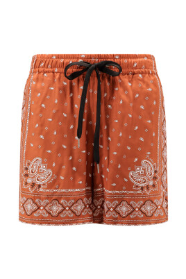 shorts-casual-marron-avec-taille-cotelee