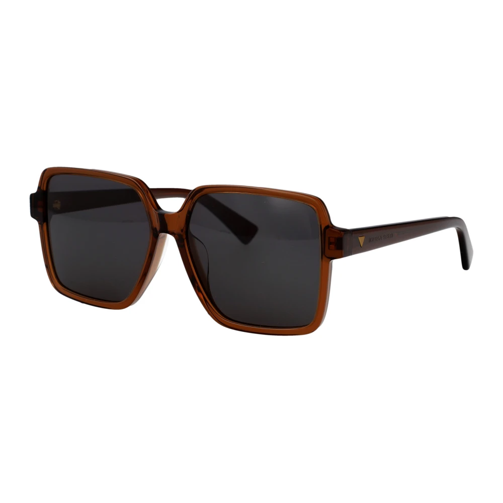Bottega Veneta Women's Brown Sunglasses, 59 Mm, Oversized Square Sunglasses