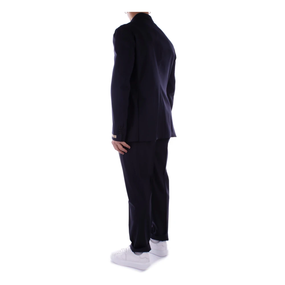Briglia Single Breasted Suits Blue Heren