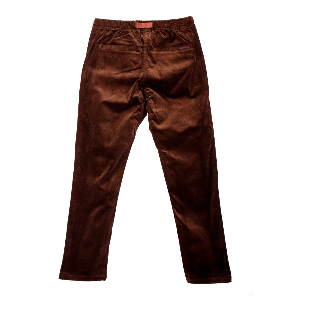 Gramicci Straight Trousers Brown Heren