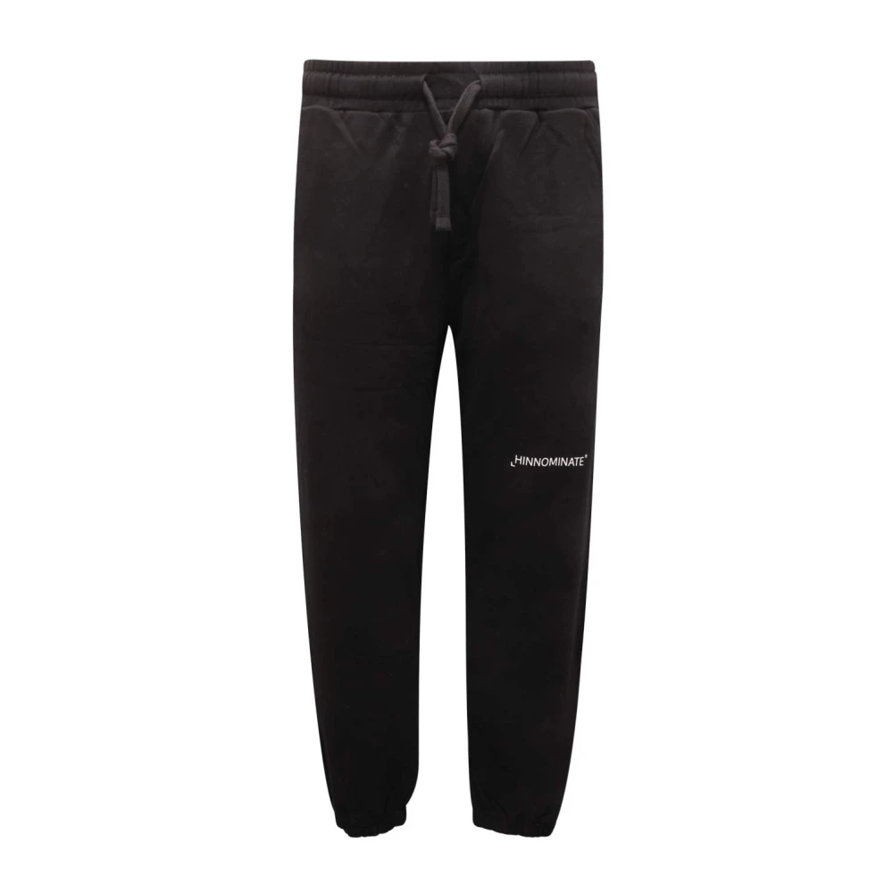 Hinnominate Men's Black Hnm182 Pantalone In Felpa - Sweatpants - M - Trousers