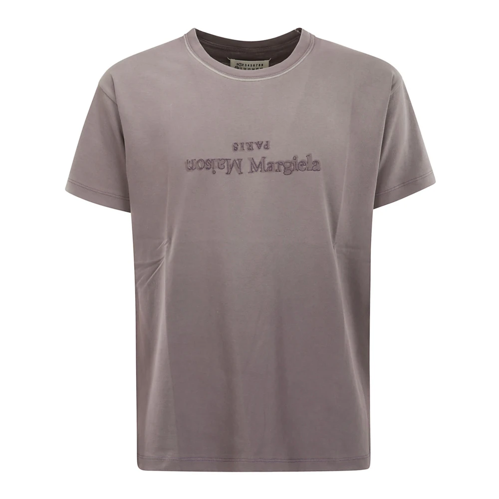 Maison Margiela Klassiek T-Shirt Purple Heren