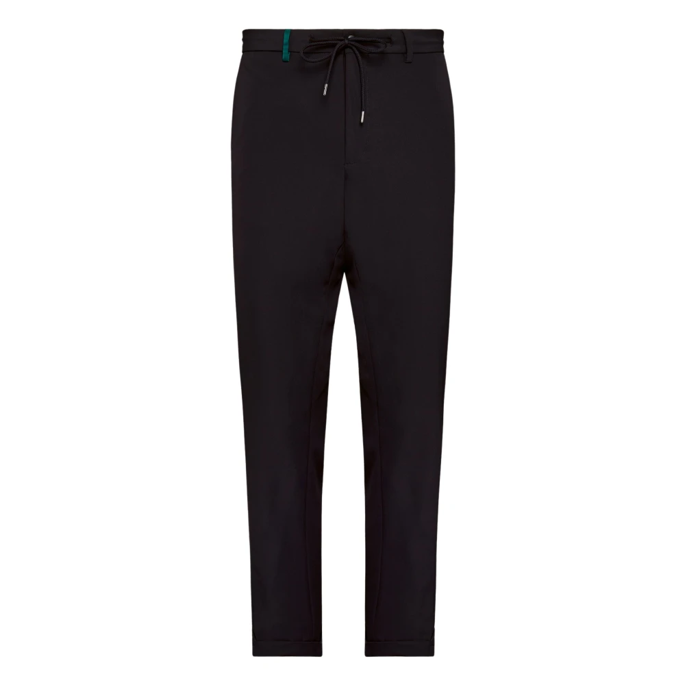 Premiata Black Technical Fabric Trousers - Male - Slim-Fit Trousers - 2XL - Trousers