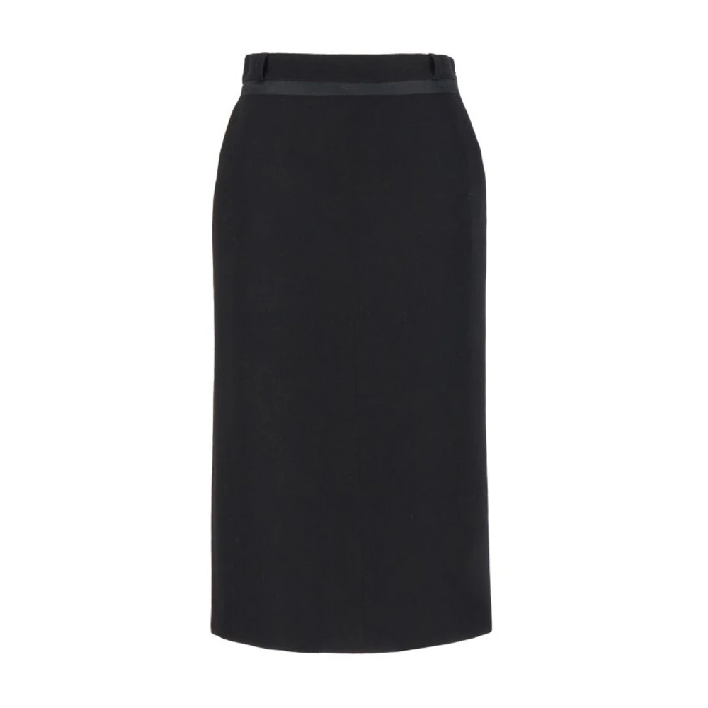 Fendi Mujer Negro Faldas, Talla: S