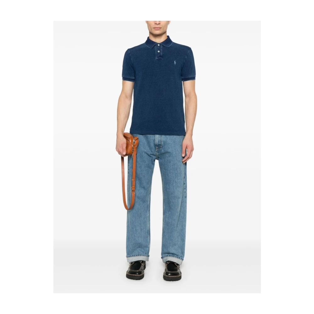 Polo Ralph Lauren Blauwe T-shirts & Polo's voor Mannen Blue Heren