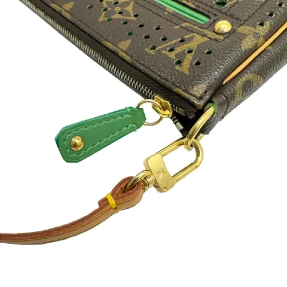 Louis Vuitton Vintage Pre-owned Plastic louis-vuitton-bags Brown Dames