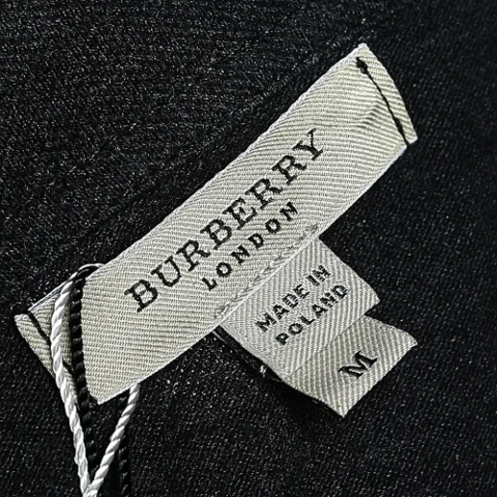 Burberry Vintage Pre-owned Cotton tops Gray Dames