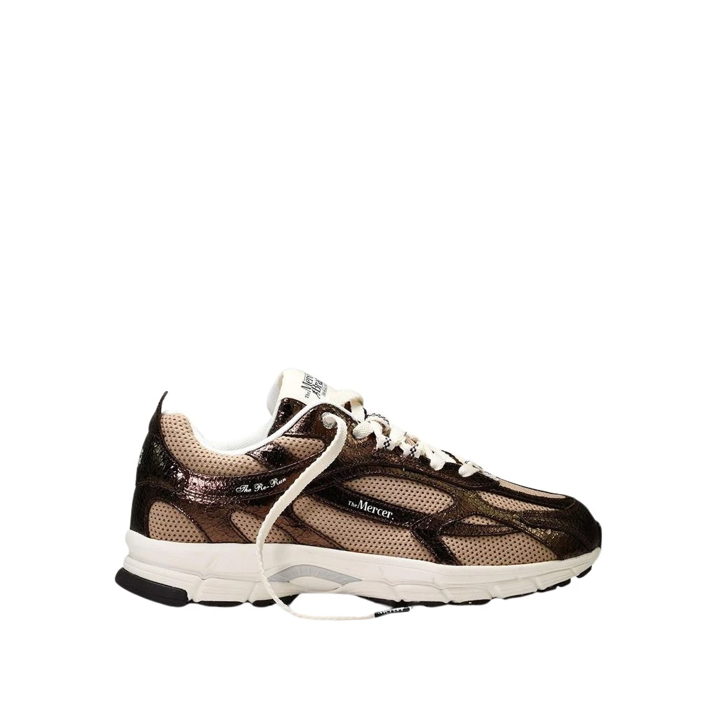 Mercer Amsterdam Gebroken Re-Run Dames Sneakers Dames Schoenen Bruin