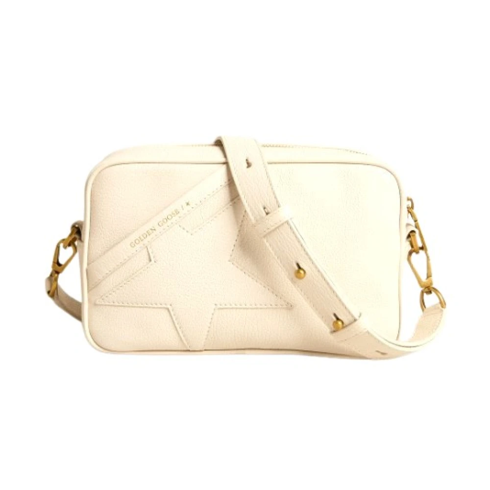 Golden Goose Ster Tas in Boterleer Beige Dames