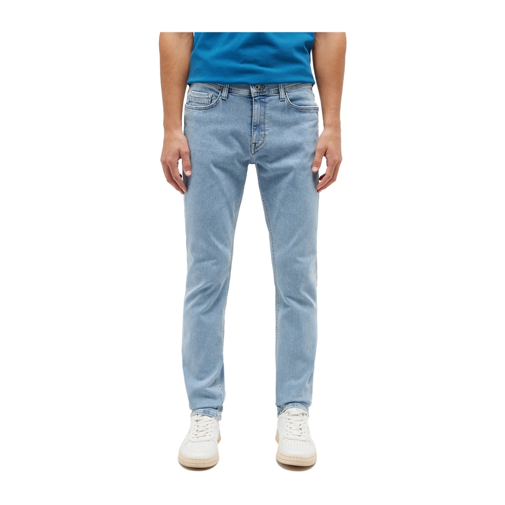 mustang Slim-fit Jeans Blue Heren