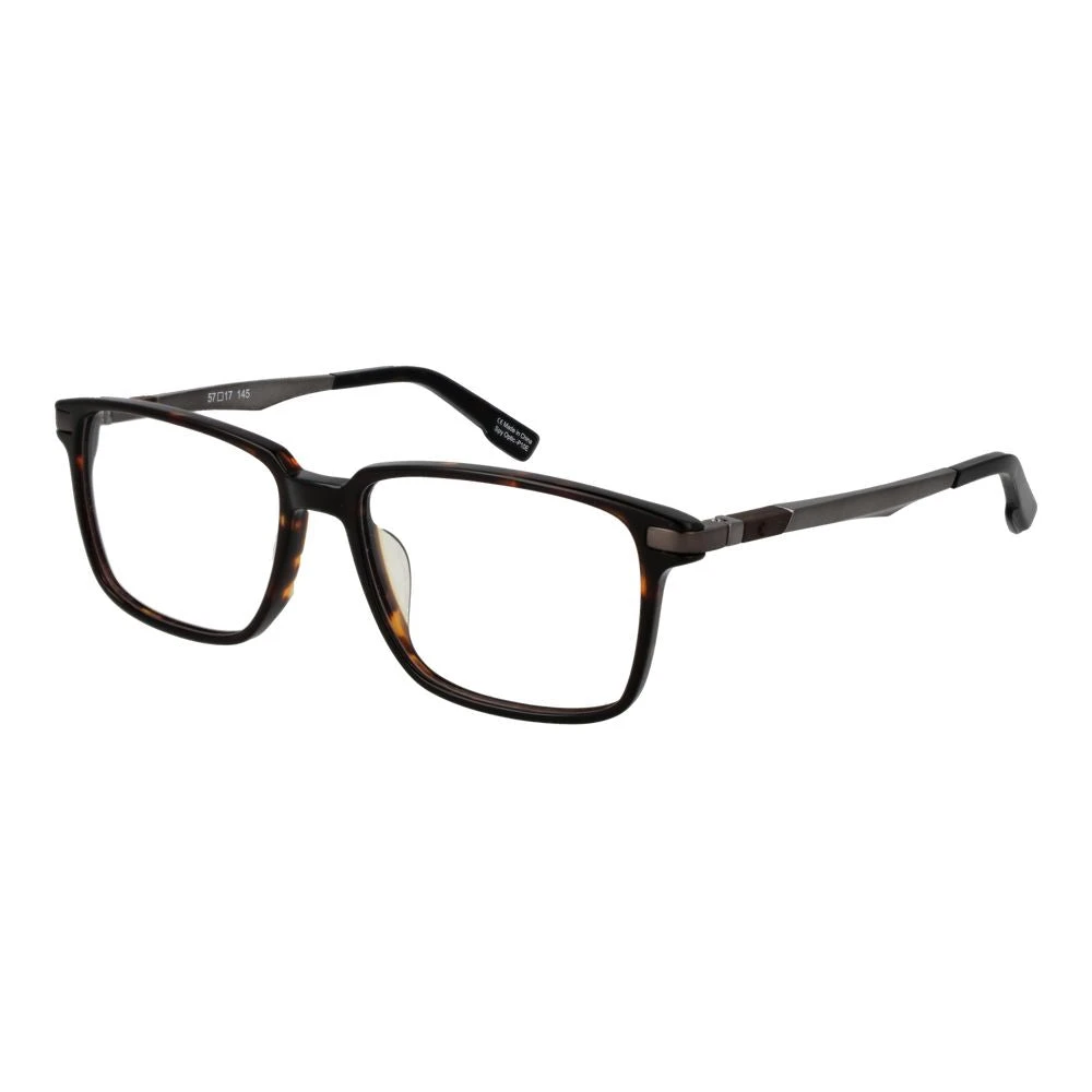 Spy Men's Brown Glasses, One Size, Square Optical Frame