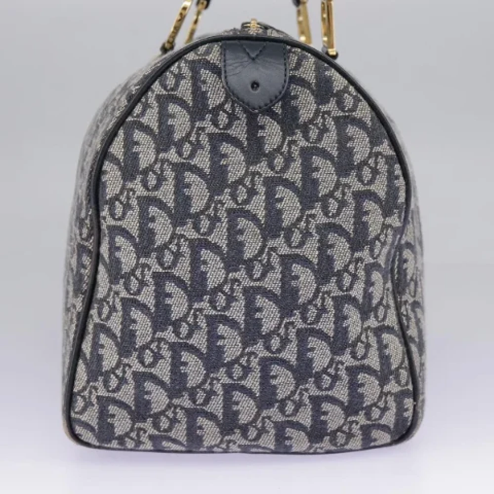 Dior Vintage Pre-owned Canvas dior-bags Blue Dames