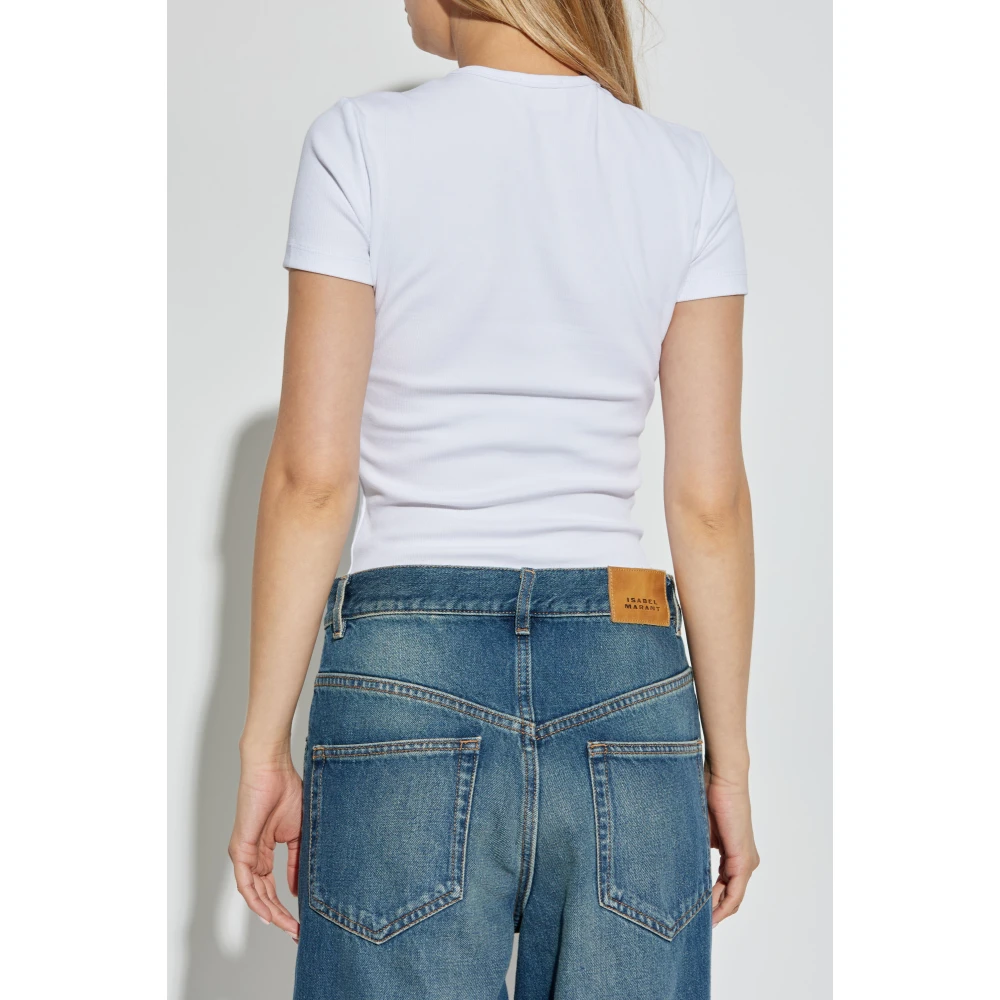 Diesel Top T-Ele-Long-D White Dames