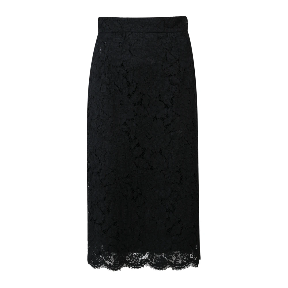 Dolce & Gabbana Damen Schwarz Röcke, K, Xsgröße: