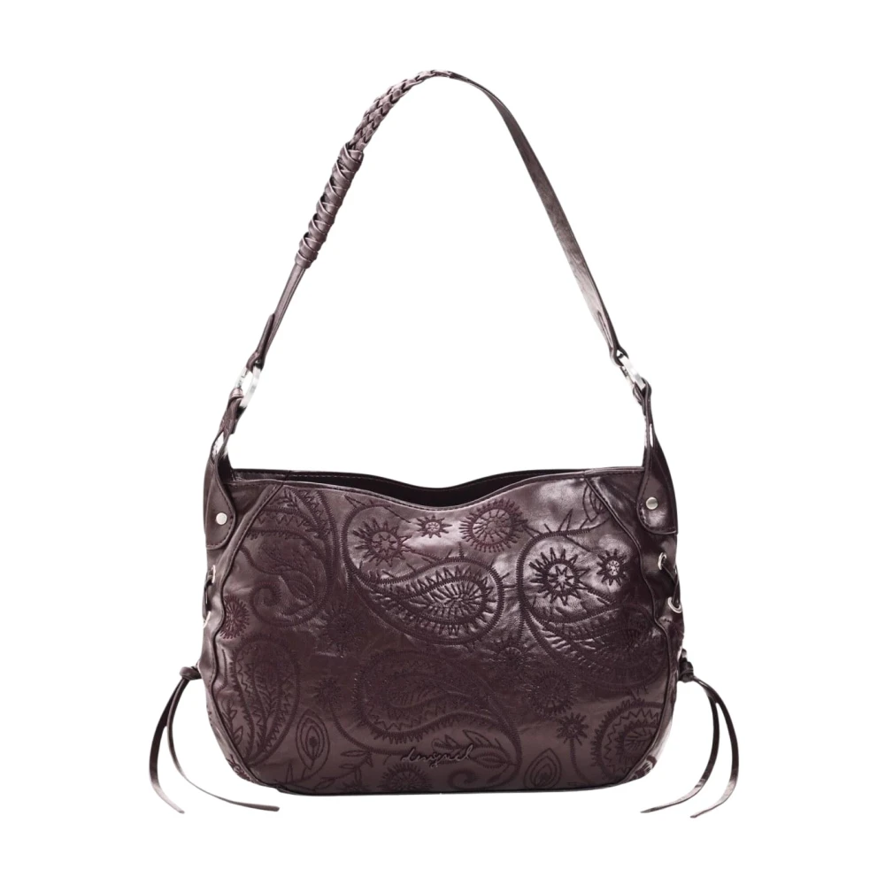 Desigual Donna Marrone Borse, Taglia Unica, New, - Immagine 7