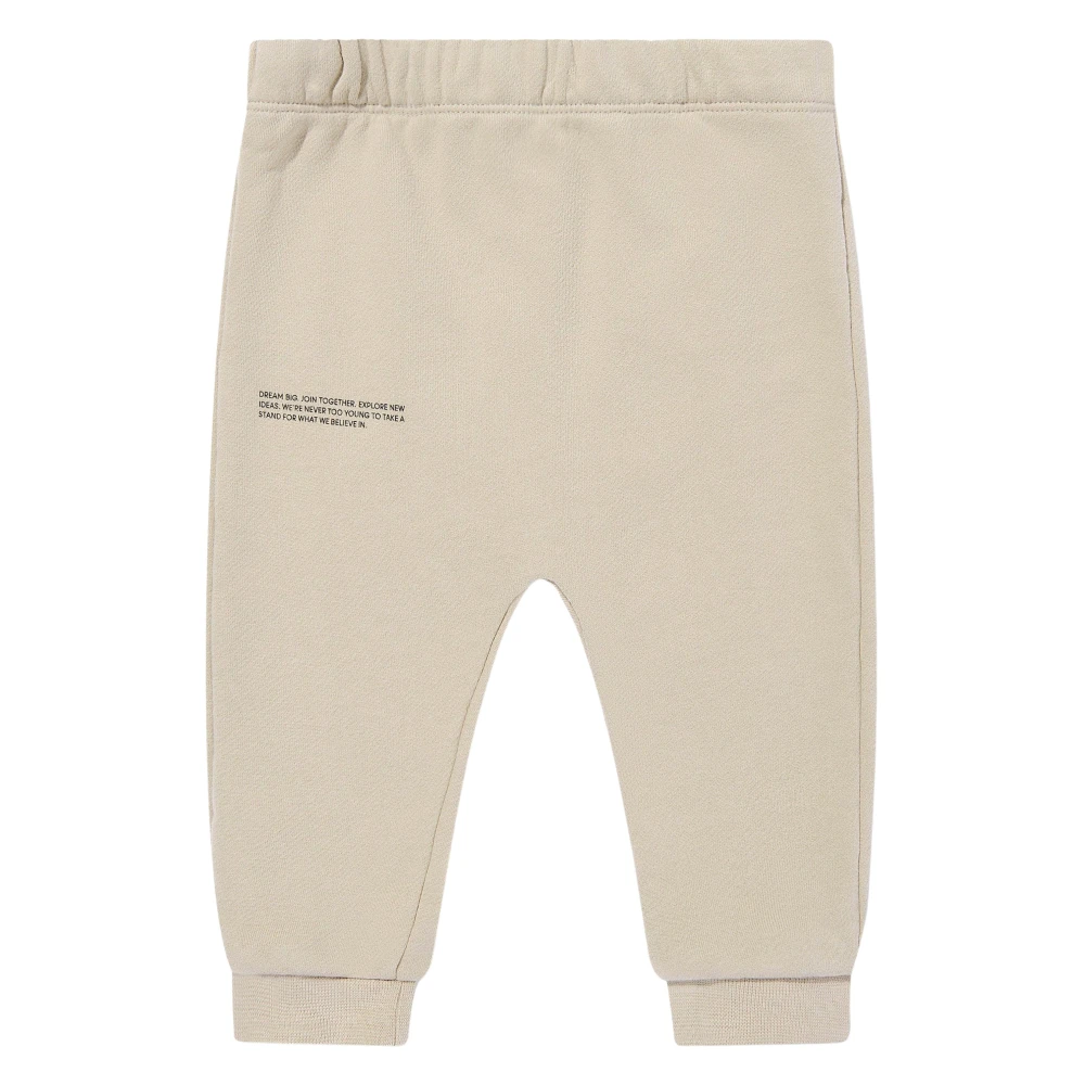 Pangaia Unisex Kids Beige 365 Midweight Track Trousers - Sweatpants - 6 M - Kids