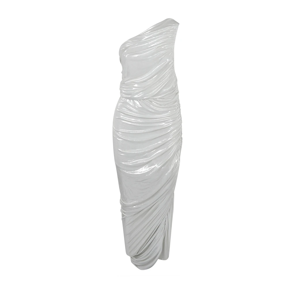 Norma Kamali Stijlvolle Jurken Assortiment White Dames