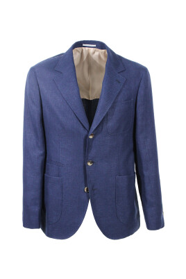 veste-bleu-lin-laine-soie