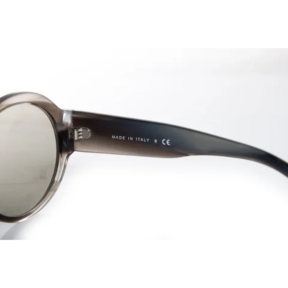 Chanel Vintage Pre-owned Plastic sunglasses Gray Dames