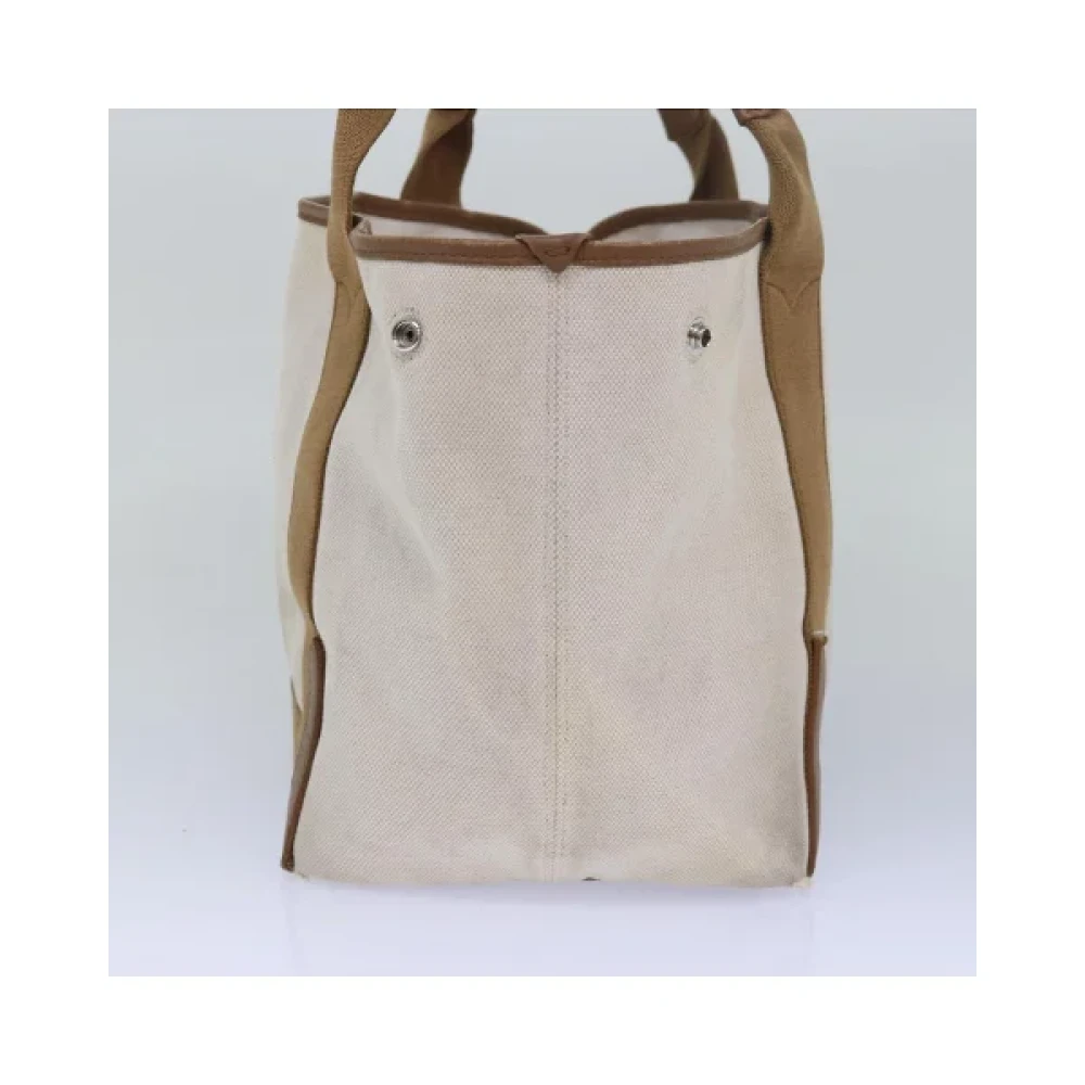 Balenciaga Vintage Pre-owned Canvas balenciaga-bags Beige Dames