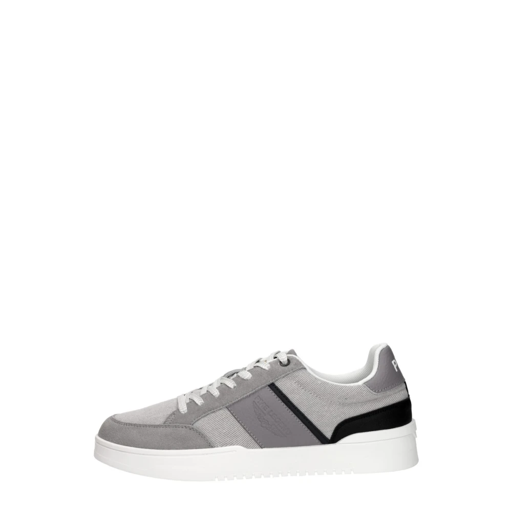 PME Legend Grummer Veterschoenen Laag Heren Schoenen Grijs