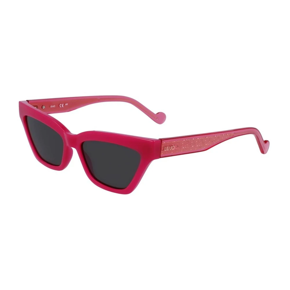 Liu Jo Vrouw Roze Multicolor Injected Zonnebril