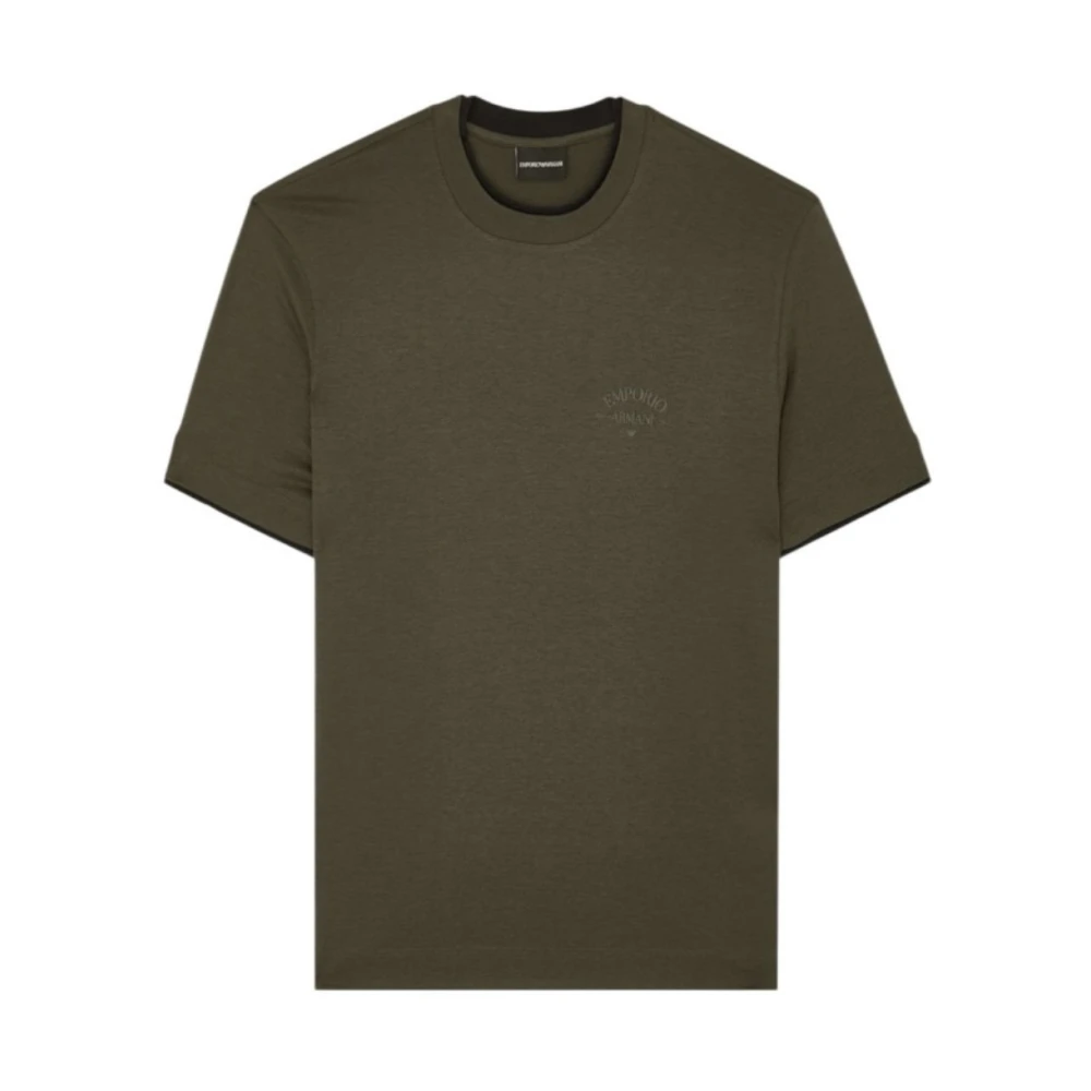 Emporio Armani Uomo Verde Short Sleeve T-Shirt